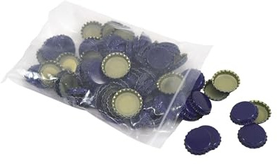 ERPEL Tappi a corona blu, 100 pezzi, confezione piccola