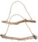 ivamulie Lot de 2 Branches décoratives en Bois flotté Naturel - Décoration Murale - Organiseur de Suspendu avec 5 Crochets - Facile à Utiliser