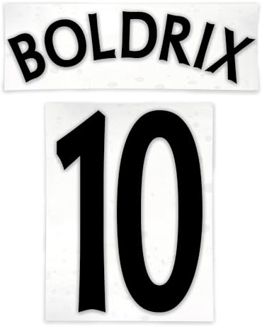 Iron On Football Numbers and Letters, DIY Vinyl Transfers to Create Your Own Custom Football Shirts, Cost-Effective, Durable, Personalised Iron On Transfers for Teams & Events Quick Application