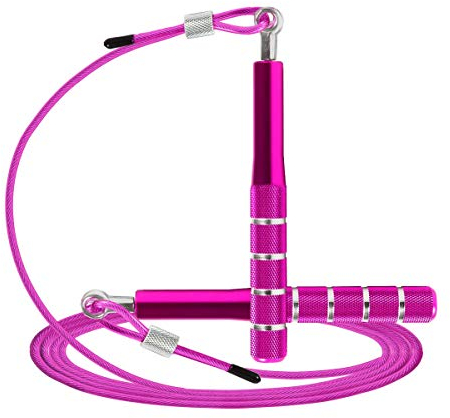 Springseil, Wastou Speed Springseil für Fitnessübungen, verstellbares Training für Erwachsene Springseil für Männer, Frauen, Kinder, Mädchen