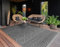 Paco Home Outdoor Teppich Flachgewebe Modern Boho-Style wetterfest & UV-beständig Ideal für Terrasse Balkon Wohnzimmer & Küche, Grösse:160x220 cm, Farbe:Anthrazit