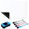 Relota A3 Pizarra Blanca Magnética para Nevera, Tablero Magnetico de Borrado en Seco con 4 Rotuladores Pizarra Blanca, Borrador, Whiteboard para Memorandos, Notas, Menús, Planificar Estudios