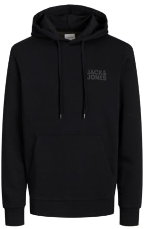 JACK & JONES herr Jjecorp Logo Sweat Hood Noos Pls Tröja