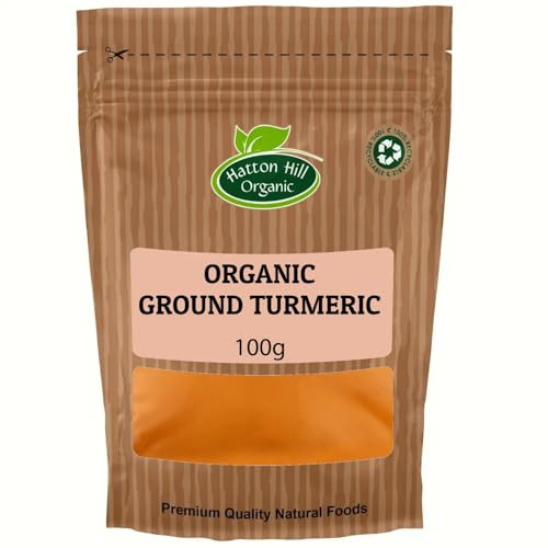 Organic Turmeric Powder 100g by Hatton Hill Organic