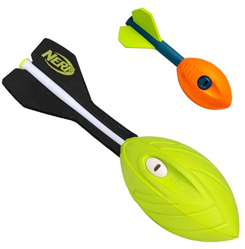 Franklin Sports NERF Vortex Foam Football Dual Power Pack - NERF Ultra Grip + Pocket Vortex Set - Perfect Kids Toy for Pool + Beach Football Fun - Indoor + Outdoor Ball Toy for Kids