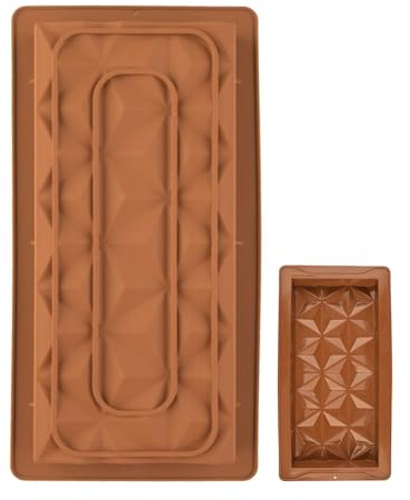 Molde De Mantequilla, Budín De Tarta De Queso - Moldes De Chocolate De Silicona | Molde De Mantequilla De Budín De Tarta De Queso, Proteína De Silicona Profunda Y Moldes De Barras De Energía, Molde De