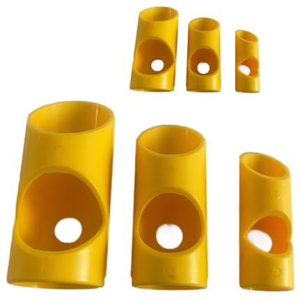 Juego de 6 cortadores de aislamiento de tuberías HVAC de 15-53 mm con marcadores de profundidad para aplicaciones industriales, juego de cortadores de aislamiento de tuberías HVAC