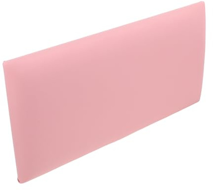 Self-Adhesive Wall Pads, Soft Anti-Collision Panels For Bedrooms And Nurseries, Decorative Pink Upholstered Headboard And Wall Protection