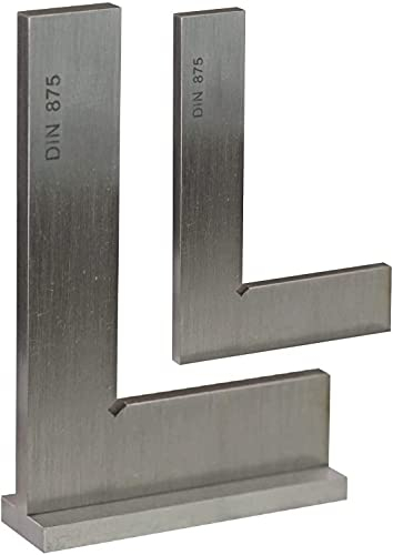 Angolo di controllo qualità CNC, angolo di arresto – DIN 875 – diverse dimensioni – 75 x 50 battuta