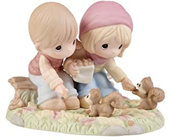 Precious Moments 221020 I’m Nuts About You Bisque Porcelain Figurine
