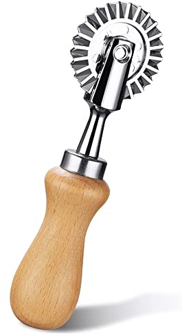 Cortador de rueda de pastelería - Rueda de corte de pasta - Cortador de pasta de rueda de cortador de prensado de Ravioli para accesorios de pasta de cocina