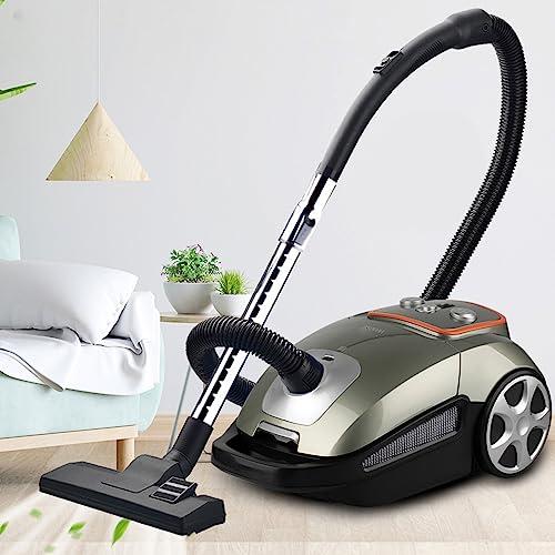 KUMIAO Aspiradora de 3200 W con bajo nivel de ruido, capacidad de 3 litros, potente motor para un rendimiento de limpieza