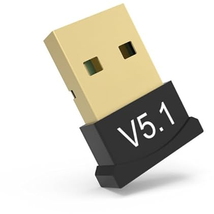 USB Wireless Bluetooth Adapter, Bluetooth 5.1 USB Adapter Empfänger Audio Transmitter Wireless Receiver Dongle