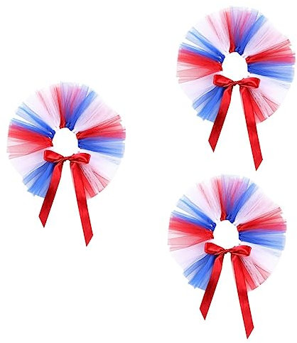 YARNOW 3St Welpenrock spazieren gehen joggingleine Photo fotografieren longieren Haustierzubehör Hundekleid Niedlich Haustierkleidung Tutu-Rock für Haustiere Katzen und Hunde Requisiten