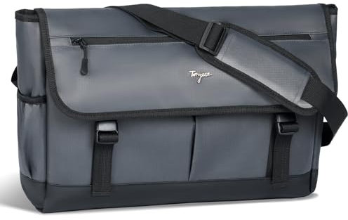 Tonyeee Herren Umhängetasche, Messenger Bag für 15,6 Zoll Laptop Arbeitstasche Aktentasche Messenger Bag,Arbeit Taschen für Herren & Damen,für Camping, Reisen, Arbeiten, täglicher Gebrauch