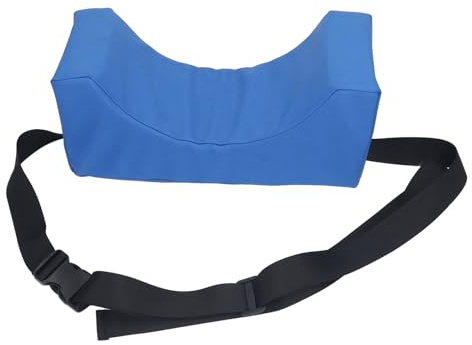 Cuscino posizionatore della testa per sedie a rotelle e poltrone reclinabili, stabilizzatore del collo regolabile in pelle PU per supporto testa e collo per pazienti anziani