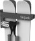 Skijack Unisex - Adult Ski Rack Wallmount, Grey, 5 cm Wide