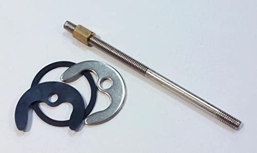 CONJUNTO FIJACION GRIFO MONOMANDO (LAVABO, BIDET, FREGADERO) FIJACION 1 TORNILLO 15 Cm. de LONGITUD