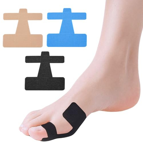Hallux Valgus Kinesiotape, 30 Bandes De KinéSiologie PréDéCoupéEs Pour Les Orteils Et Les Pieds, Kinesio Tape Bande Kinesiologie, Aux Chevilles Et Aux Poignets