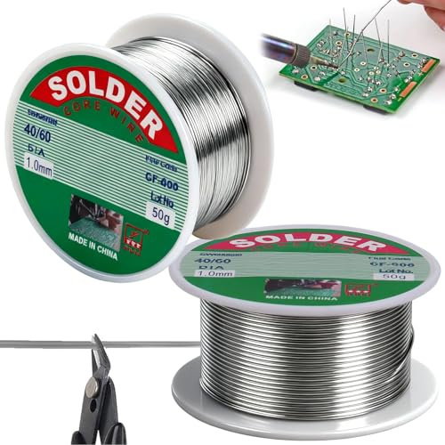 Lötzinn Mit Flussmittel,1mm 100g Bleifreies Lot Mit Kolophonium Kern,für Die Reparatur,Den Heimwerker Von,Elektronischen Elektrischen Lötkomponenten