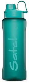 Satch XL Trinkflasche auslaufsicher, spülmaschinengeeignet, widerstandsfähig, 1000ml Petrol - Türkis