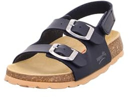 Superfit Herren Fussbettpantoffel Riemchensandalen, Ocean, 38 EU