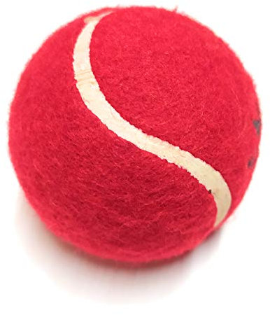 Kalindri Sports Sparks Heavy Cricket - Pelotas de tenis (120 g, 3 unidades), color rojo