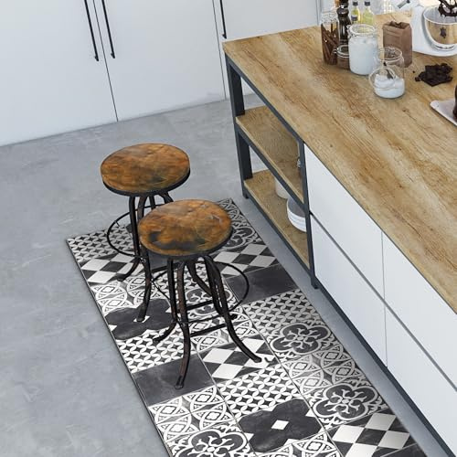 CREARREDA Tappeto Cucina in Vinile Antiscivolo e Lavabile Runner Multiuso Resistente all'usura Passatoia Cucina Antimacchia Adatto da tenere sotto il Lavandino e Fornelli Stampa Made in Italy 100%