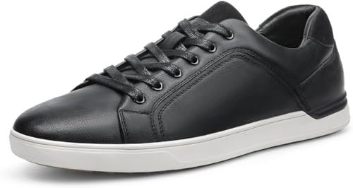 Bruno Marc Men's Casual Trainers Dress Sneakers Skate Shoes,Size 11,Black,SBFS211M