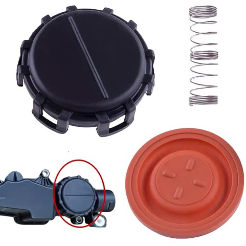 Couvercles de Soupape de Moteur, Joint de Cache Culbuteurs, 0248L1, Accessoires de Voiture Compatible avec 1.6 HDI, Berlingo, C2 C3 C4 C5, 206 207 307 308, Fiesta MK6 MK5