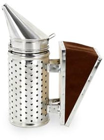 Imkerei Zubehör, großer Bienenstockraucher, Bee Smoker aus Edelstahl, Bienen Rauchbläser, Imkereibedarf, Bienenzucht Werkzeug, Raucher, zum Arbeiten mit Bienen