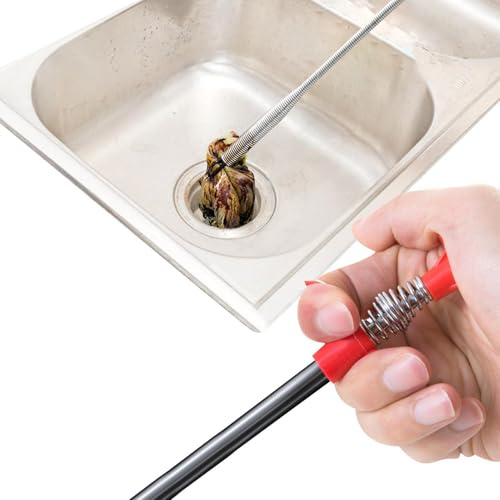 Flexible Grabber Tool - Sink Grabber Flexible Claw | Magnetic Unblocker Tool, Sink Hair Grabber, Pipe Flexible Grabber, Clogs Pick Up Grabber for Home Sink, Toilet, Litter Pick
