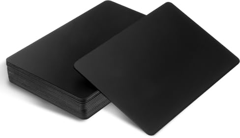 Nogeqi 20 tarjetas NFC negro regrabable NFC Tag NTAG215, tarjetas NFC tarjetas de visita crear tarjetas de visita vacías programables 504 bytes de memoria compatible con todos los dispositivos