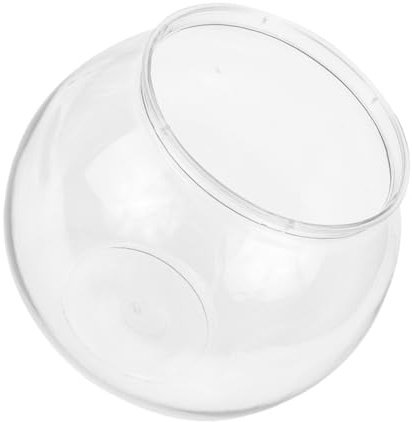 Alasum Bol à Poisson Transparent Petit Aquarium Boule Multi-Usage pour Poissons et Plantes Vase Décoratif Compact Résistant et Élégant pour Maison et Bureau