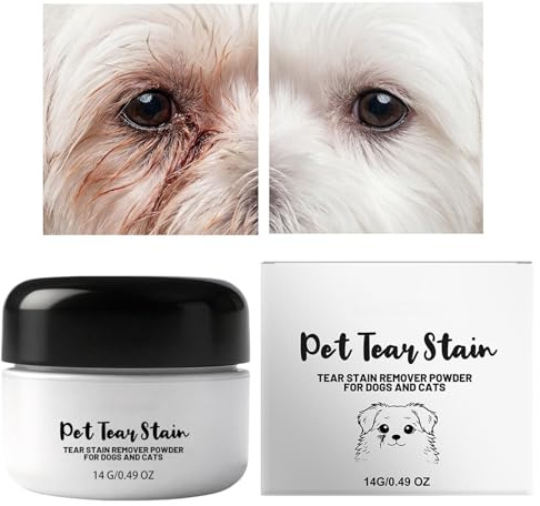 Poudre anti-taches de larmes pour animaux 14g poudre naturelle soins