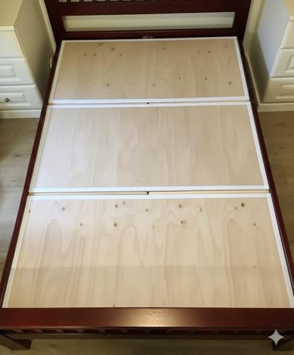 Premium Wood Bed Base Boards – Solid Mattress Support Plywood Panels – Heavy Duty Foundation Insert – Available in Single, Double, King (King Size)