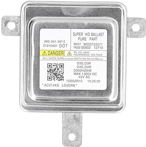 Ballast de Phare de Voiture, Fydun Module de Régulateur de Tension de Ballast de Phare D3S / D4S 8K0941597E Améliorer la Plage D'éclairage pour Seat