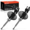 Frankberg 2x Amortisseur à gaz Pression du gaz Essieu Avant Compatibles avec Clio I 5/357 B/C57 1.2L 1.4L Hatchback 1990-1998 Remplacer# 11190