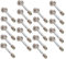 FELTECHELECTR 20 Sets öbelverbinder Cam Lock Fitting Für Schrank Und Schubladenpaneele Inklusive Stahlbolzen Und Dübel Ideal Für öbelmontage Und Verbindungen