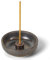 Urban Nest Portaincenso in Ceramica – Bruciatore di Incenso Fatto a Mano con Smalto Effetto Ruggine | Piatto per Candele & Supporto Bastoncini d’Incenso | Ciotola Aromatica Rotonda, 7,5 cm