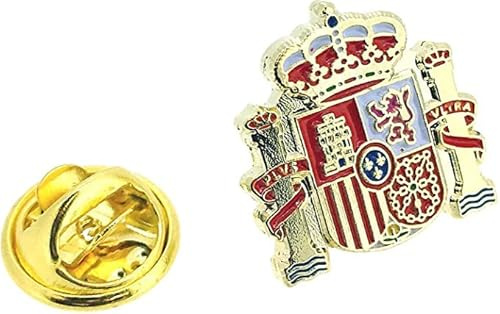 Gemelolandia | | Bandera de España Gemelos Pin de Solapa Llavero Pulsera Accesorios con la Bandera Española Gemelos Originales Para Camisas | Para Hombres y Niños