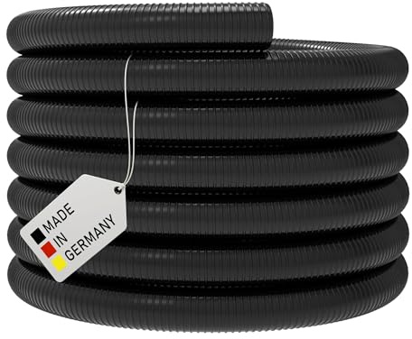 Dammslang x svart pumpslang transportslang spiralslang pumpar tryckslang sugslang (25 mm (1 tum) – 5 meter)