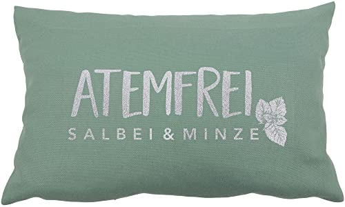 Herbalind Kräuterkissen Atemfrei lindgrün