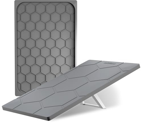 Starlink Gen 3 Protective Cover Case, Starlink Standard Gen 3 Case for Satellite Dish, Silicone Hail Protector Cover for Starlink Standard, Waterproof,Impact Resistant to Rocks/Sand/Hail, Grey