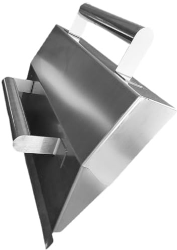 Zerodeko Llana de Acero Inoxidable para Acabado de Paredes Herramienta Manual de Albañilería para Enlucir Cemento y Paneles de Yeso Paleta Ligera para Uso Profesional y Bricolaje