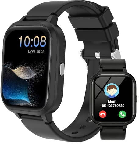 Montre Connectée Enfant Appel Bluetooth 100+ Sports Suivi Santé 24h/24