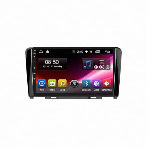 Trådlös Apple Carplay Android Auto-Skärm för Great Wall Haval H6 2011-2017 Backkamera, Spegellänk, Bluetooth, Röststyrning, Gps-Navigering, Aux, Röstassistent, 8 Kärna 8G+256G