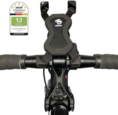 NC-17 Connect Universel 3D #1 pour Smartphone, vélo, Moto, iPhone, Galaxy Navigation, téléphone Portable, Support Central, Noir Mixte, Taille Unique