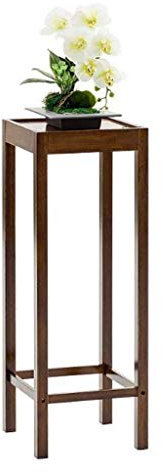 Supporto per piante, in legno, con colonna da tavolo, con design a fioriera, 66 cm, colore: 80 cm (colore: 80 cm, dimensioni: 66 cm)