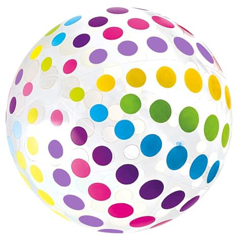 Beach Ball - Inflatable Beach Balls for Pool | Blow Up Beaach Ball, Rainbow Color Decorations Water Games, Quick Inflation and Deflation Outdoor Favors Toy for Pool Lake Birthday Party Activities